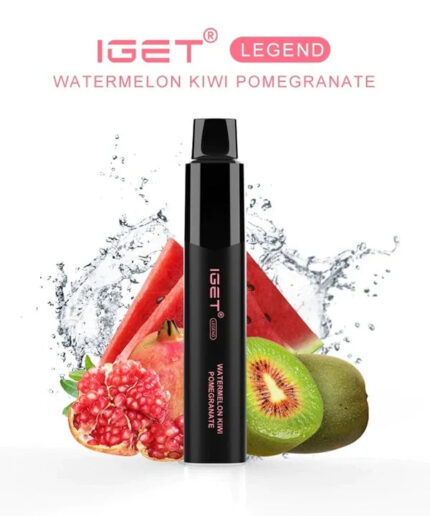 IGET Legend - Watermelon Kiwi Pomegranate (4000 Puffs)