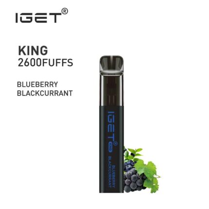 IGET KING ?C BLUEBERRY BLACKCURRENT ?C 2600 PUFFS