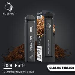 CLASSIC TOBACCA - 2000 PUFFS