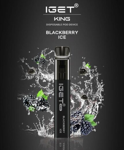 IGET KING - BLACKBERRY ICE - 2600 PUFFS