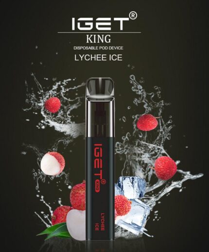 IGET KING - LYCHEE ICE - 2600 PUFFS
