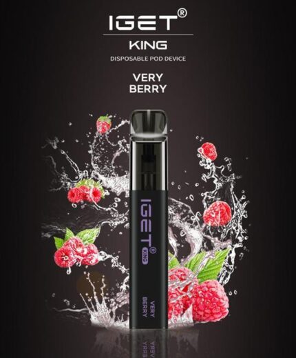 IGET KING- VERY BERRY ICE - 2600 PUFFS