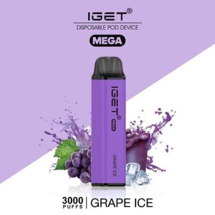 IGET MEGA 3000 GRAPE ICE
