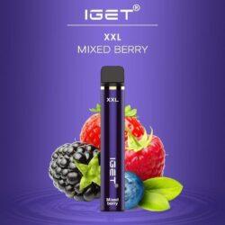 IGET XXL ?C MIXED BERRY ?C 1800 PUFFS